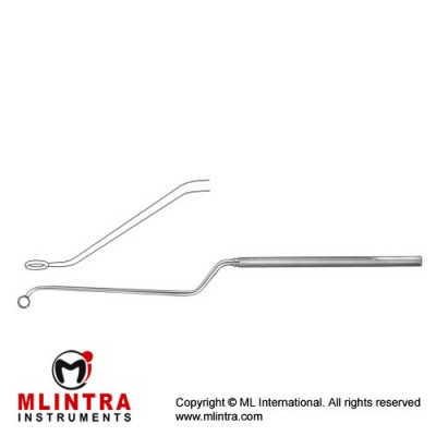 Nicola Micro Curette Bayonet Shaped - Left Stainless Steel, 21.5 cm - 8 1/2" Diameter 6.5 mm Ø Nicola Micro Curette Bayonet Shaped - Left Stainless Steel, 21.5 cm - 8 1/2" Diameter 6.5 mm Ø